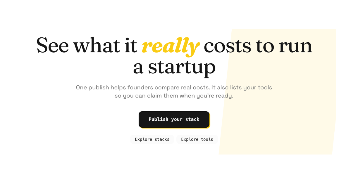 stackco.st — See what it really costs to run a startup